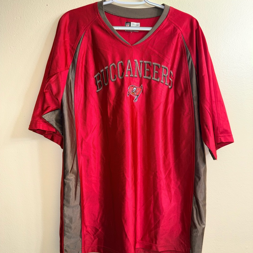 Tampa Bay Buccaneers Nike Team Red Athletic Shirt Men’s Large NFL - Picture 6 of 6